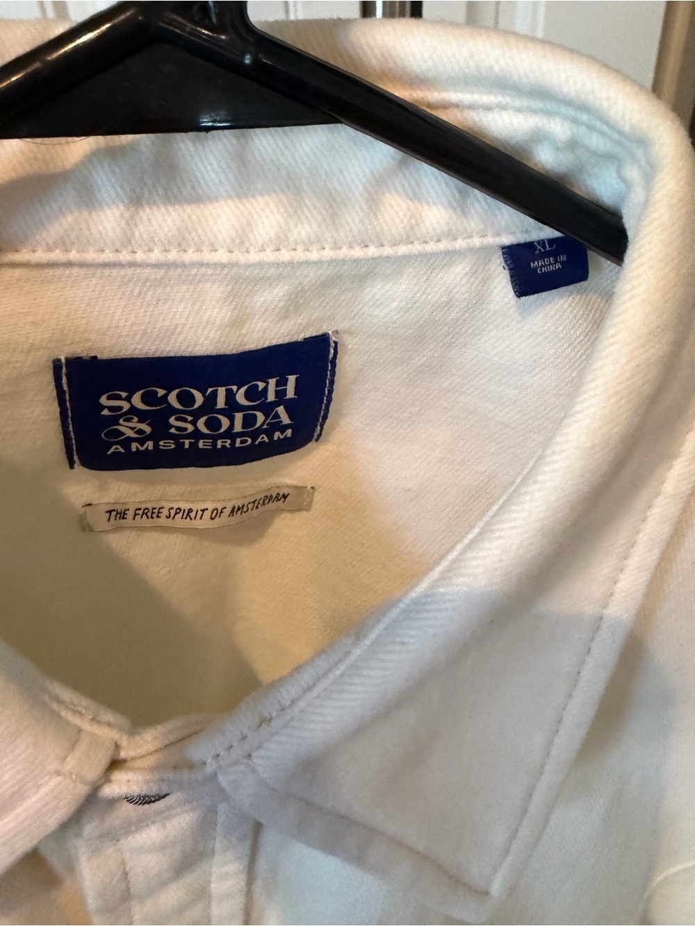 Scotch & Soda White Men’s Polo Shirt